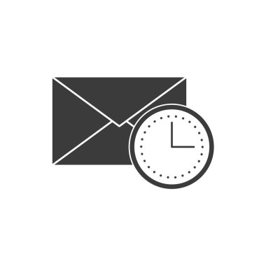 Zarf kağıt sosyal meida simgesiyle