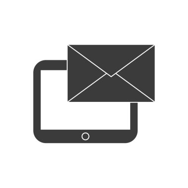 sosyal medya simge ile tablet