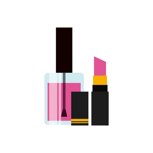 Female make up product isolated icon — Stock Vector