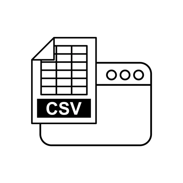 Página web modelo com arquivo eletrônico — Vetor de Stock