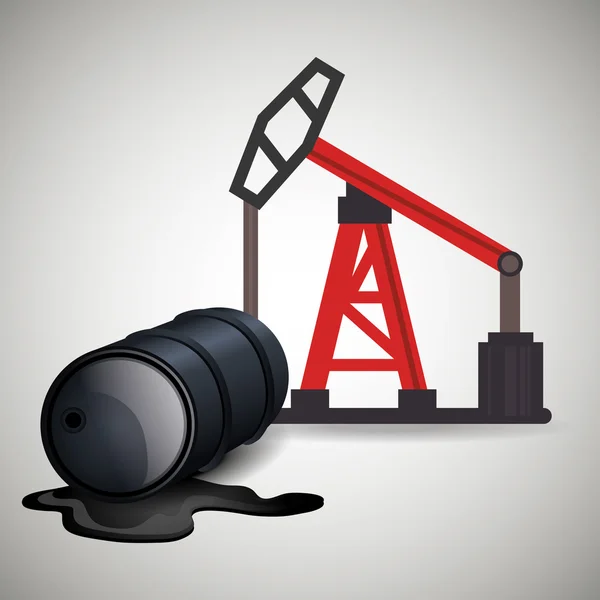 石油和石油设计 — 图库矢量图片