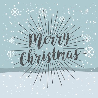 mutlu neşeli Noel kar tanesi arka plan