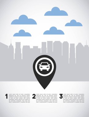 taşıma hizmeti app teknoloji simgesi