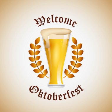 Oktoberfest bira Festivali hoş geldiniz