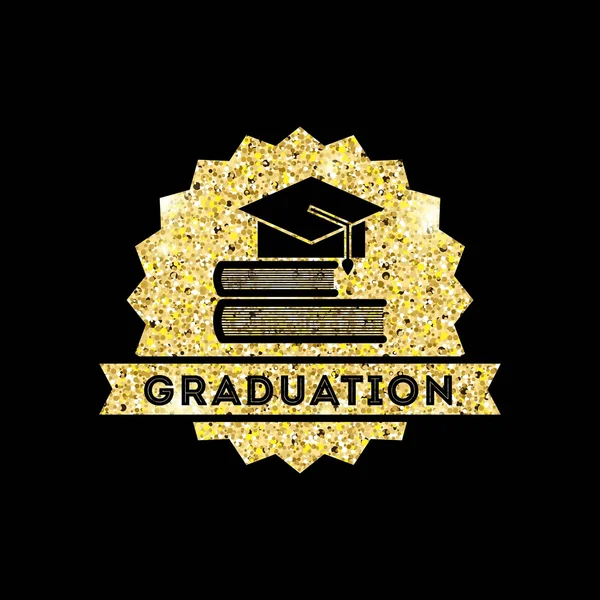 Congratulations grad celebration card — Stock Vector