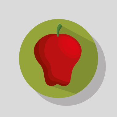 kırmızı elma meyvesi