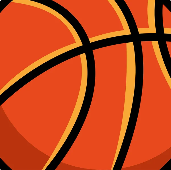 Basketbalové ligy znak klasické — Stockový vektor