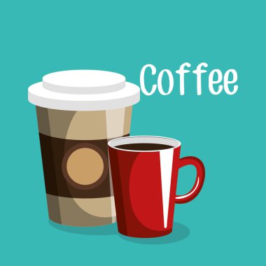 lezzetli kahve dükkanı ürünleri