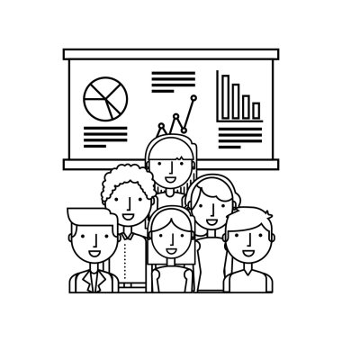 Eğitim kavramı düz simgeler