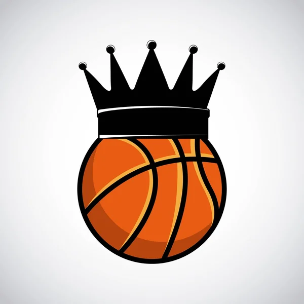 Liga de basquete emblema clássico —  Vetores de Stock