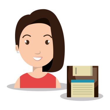 Avatar kadın ve disket