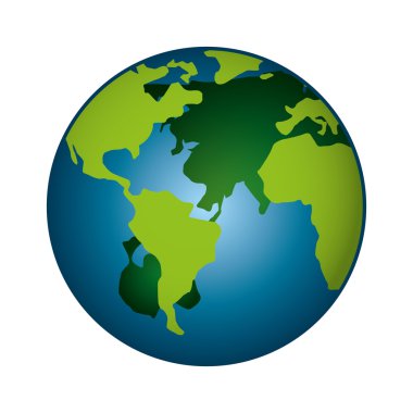 dünya gezegen earth simgesini