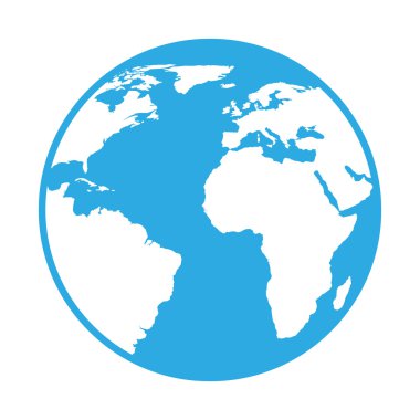 dünya gezegen earth simgesini