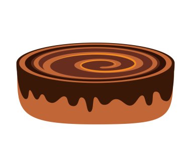 lezzetli tatlı pasta simgesi