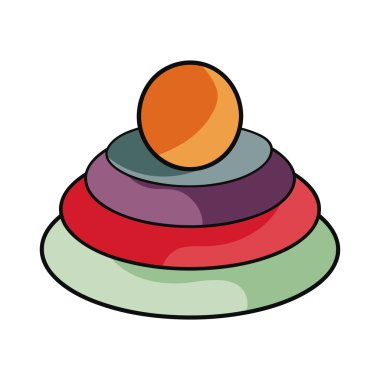 Piramit bebek oyuncak