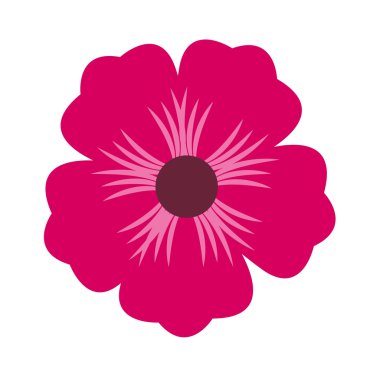 çiçek bitki dekorasyon izole simgesi