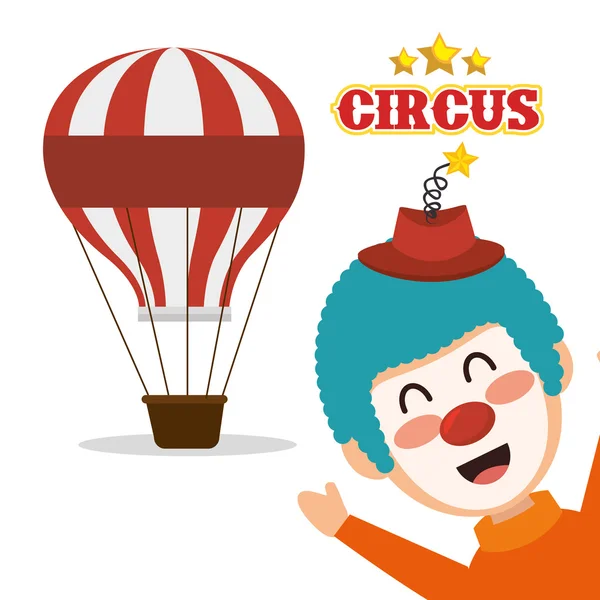 Projeto de show de circo — Vetor de Stock