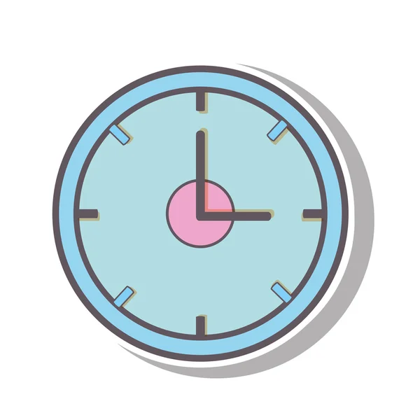 Clock icon design — Stock Vector