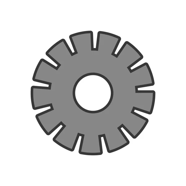 Gears wheels design — Stock Vector