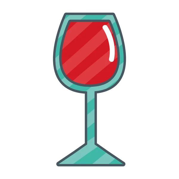 Cocktail drinken ontwerp — Stockvector