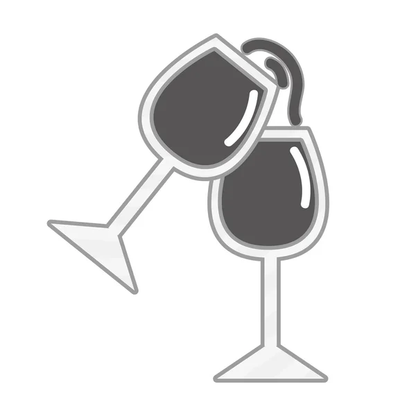 Boisson alcoolisée cocktail — Image vectorielle