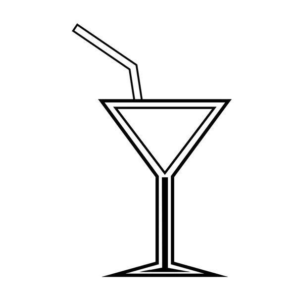 Cocktailschnaps — Stockvektor