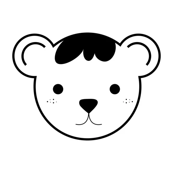 Jouet ours en peluche — Image vectorielle