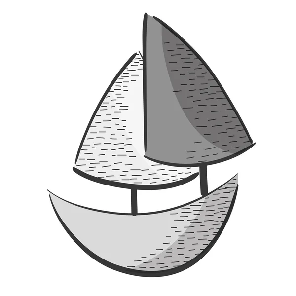 Schiffsspielzeug-Design — Stockvektor