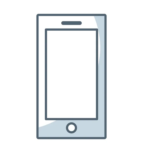 Ikona čáry technologie smartphone — Stockový vektor