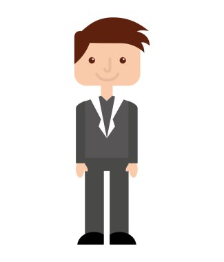 işadamı avatar satırı simgesi