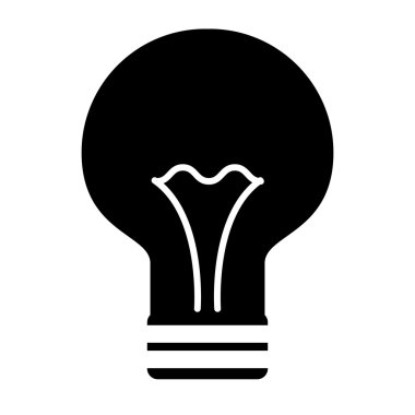 Ampul Işık düz simgesi