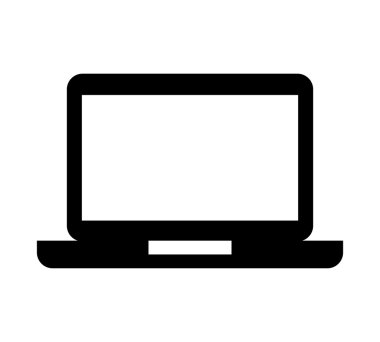 dizüstü bilgisayar düz çizgi kutsal kişilerin resmi