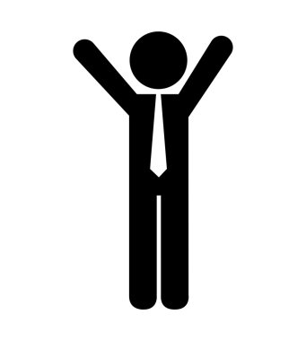 işadamı avatar satırı simgesi