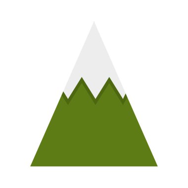 dağ tepe buz simgesi