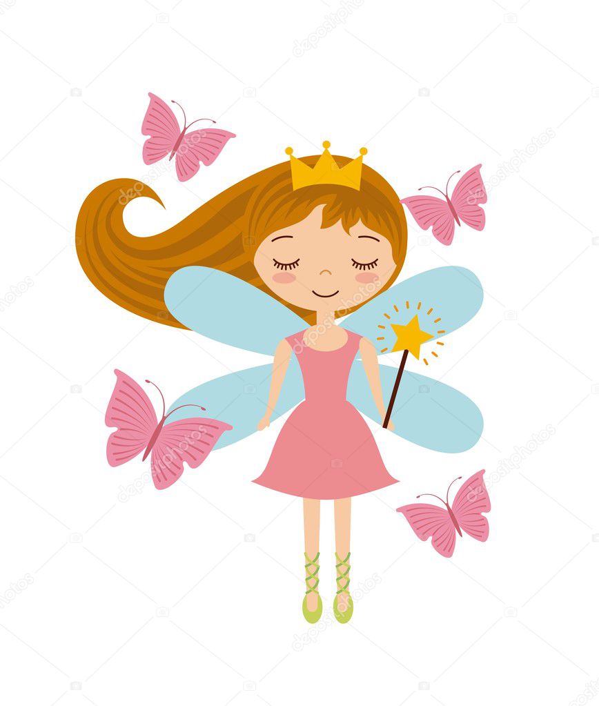 cute little fairy character