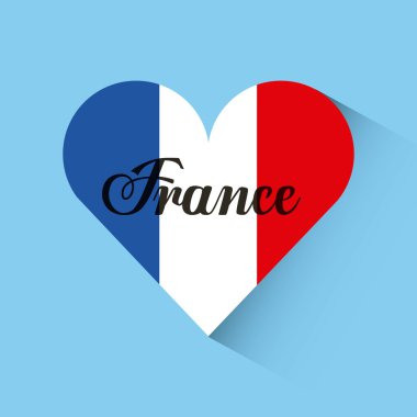Fransa kalp seyahat seviyorum