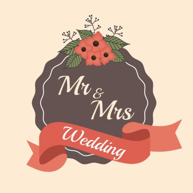 davet weddign kartı şerit ve etiket tasarım grafik