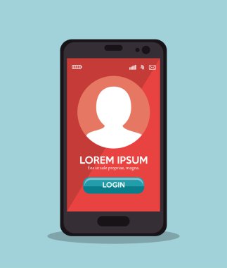 cep telefonu giriş app kırmızı ekran