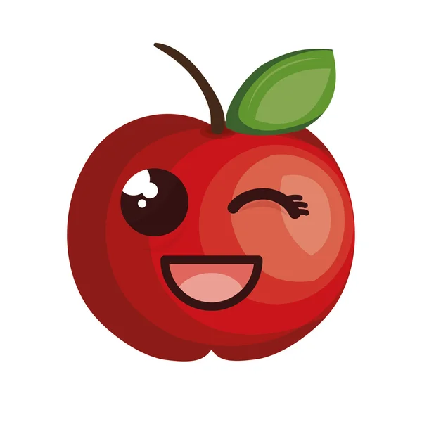 Izolované ikona znaku čerstvé ovoce — Stockový vektor