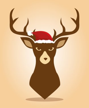 mutlu Noeller karakter Ren geyiği ile