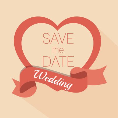 düğün davetiye kartı simgesi