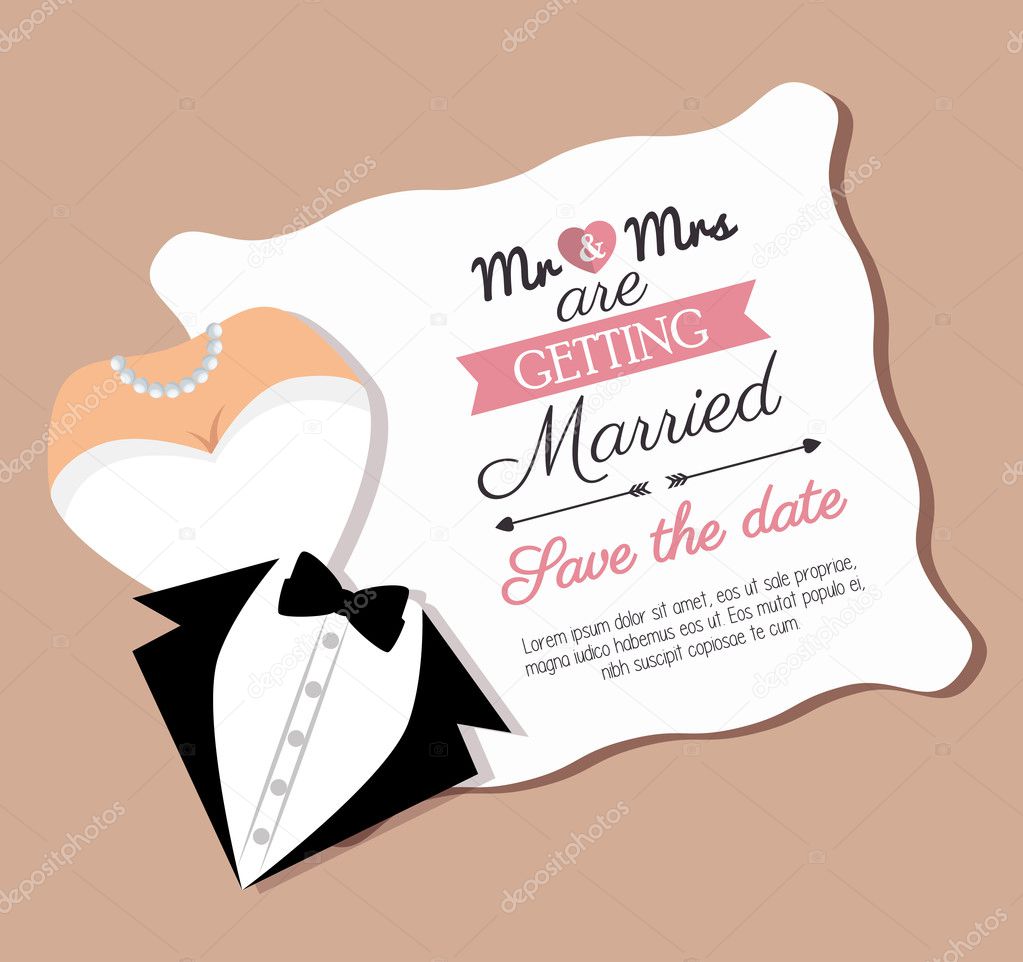 wedding invitation card icon