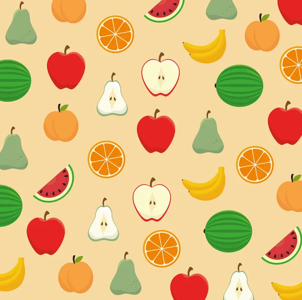 Nutrición alimentos saludables icono aislado — Vector de stock