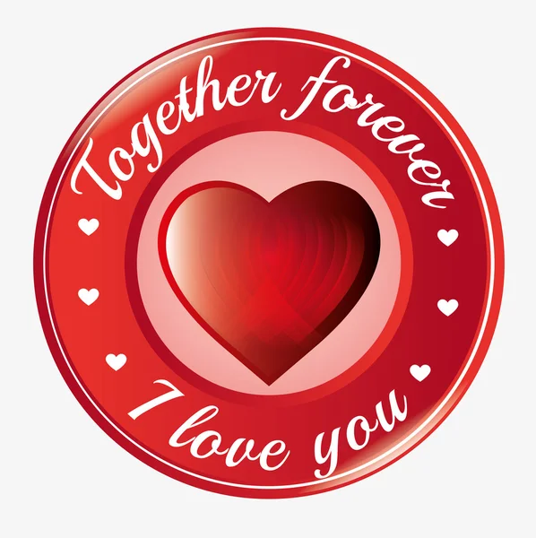 Together Forever — Stock Vector © ofchina #4468858
