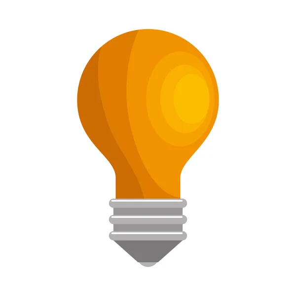 Bulb idea activity creative icon design — ストックベクタ