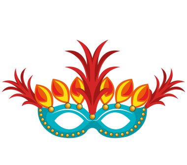 maske tüy Brezilya kültür ile