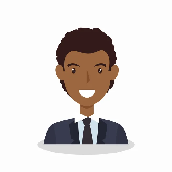 Businessman avatar elegant icon — Stockový vektor