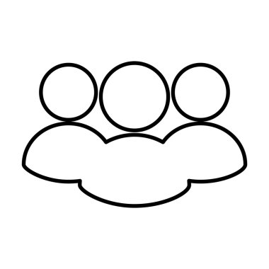 ekip çalışması avatar insanlar düz simgesi