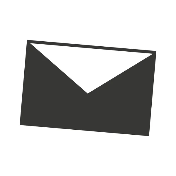 Plochý ikona poštovní obálky — Stockový vektor