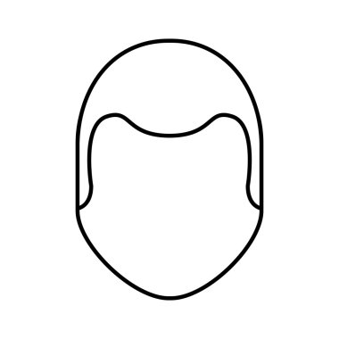 adam erkek avatar satırı simgesi